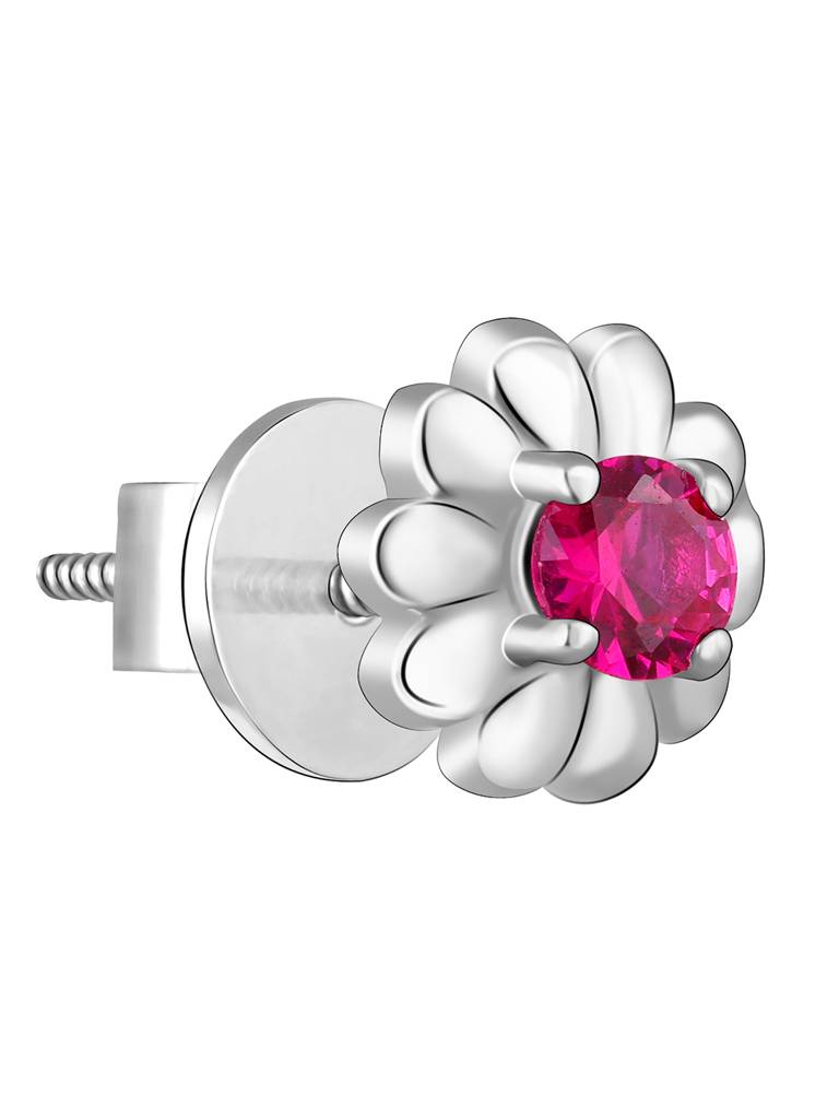 Giva 925 Sterling Silver Precious Flower Earrings