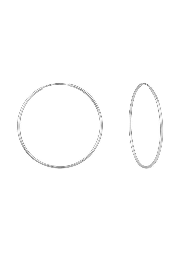 Giva 925 Sterling Silver Eternal Hoop Earrings