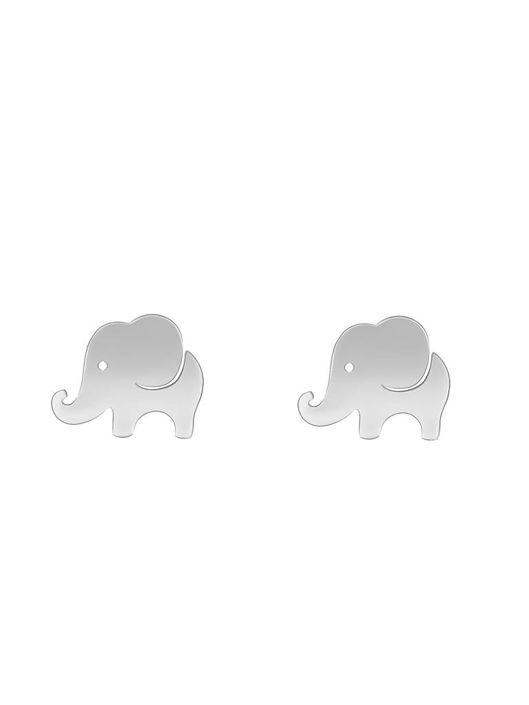 Giva 925 Sterling Silver Cute Elephant Earrings