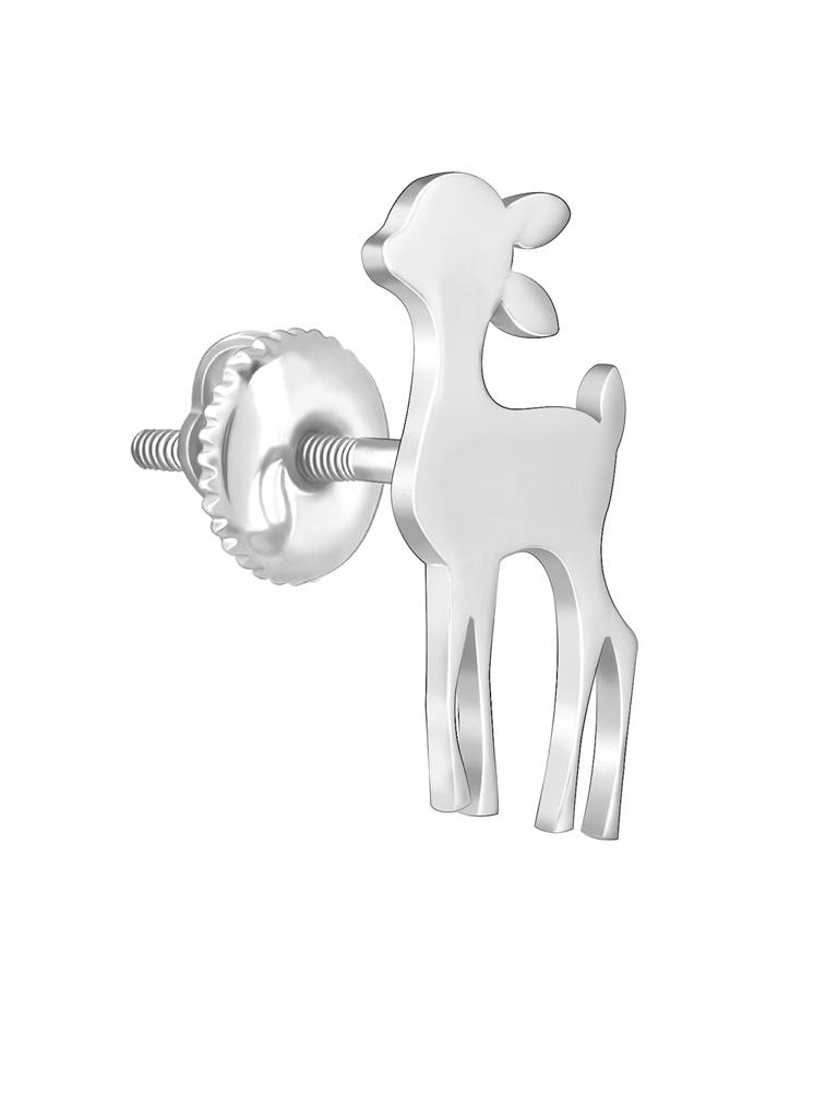 Giva 925 Sterling Silver Dear Deer Earrings