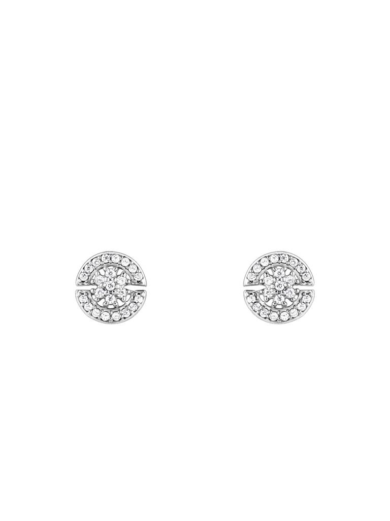 Giva 925 Sterling Silver Circular Earrings