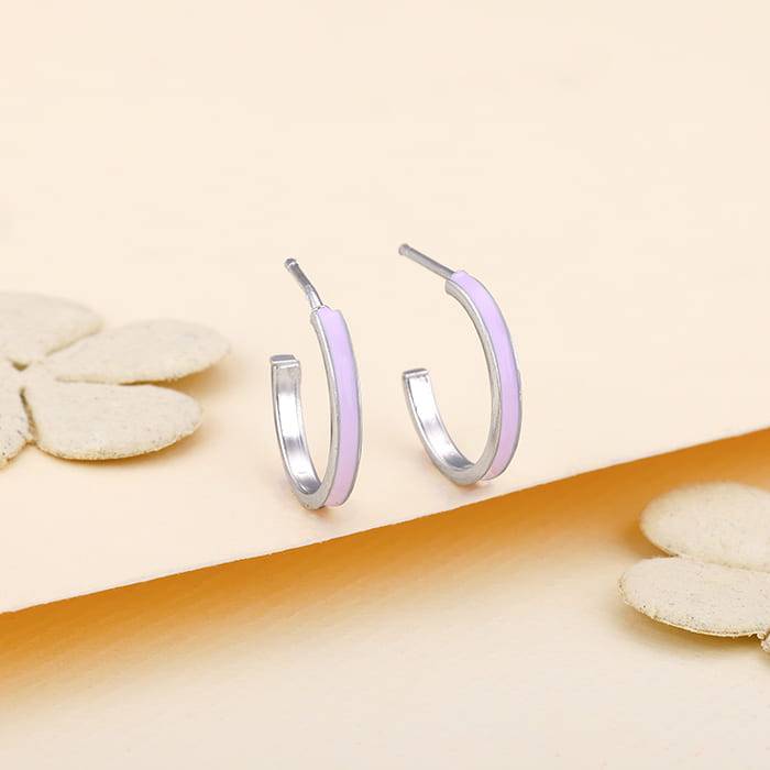 Giva 925 Silver Pixie Kids Hoop Earrings : ER02276