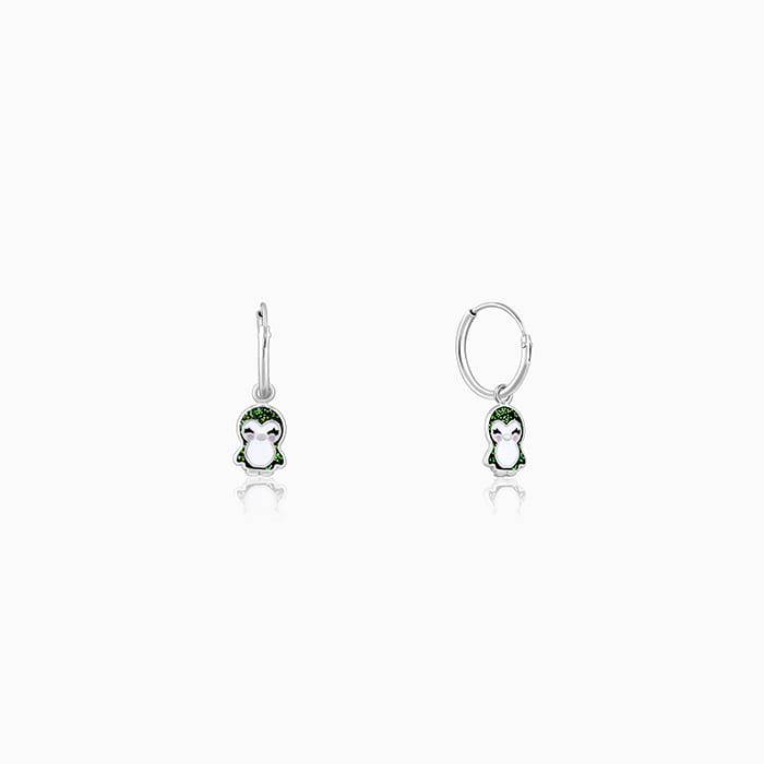 Giva 925 Sterling Silver Puffins Kids Hoop Earrings|Studs To Gifts For Kids | With Certifi : ER02283