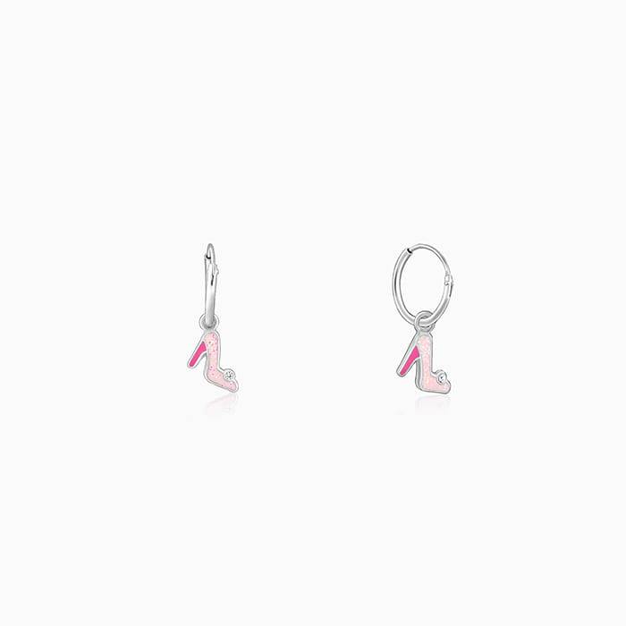 Giva 925 Sterling Silver Cinderella Shoes Kids Hoop Earrings|Studs To Gifts For Kids | Wit : ER02284