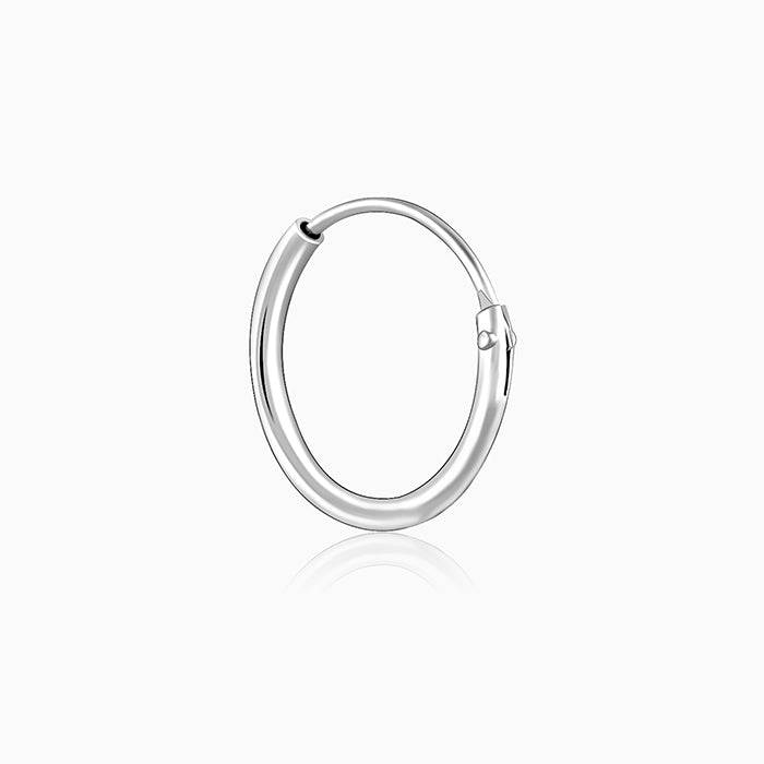 Giva 925 Silver Tiger Cub Kids Hoop Earrings : ER02298