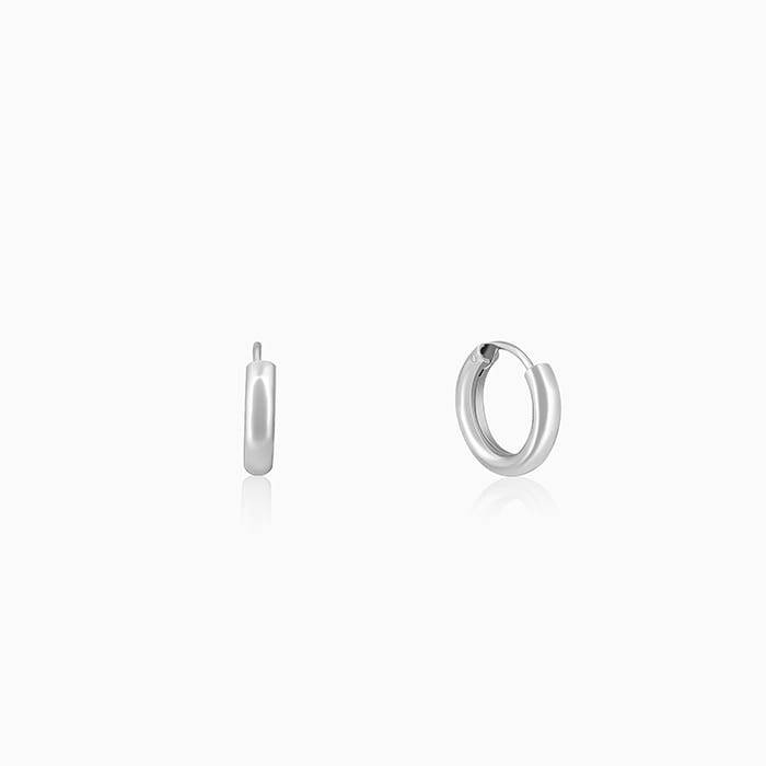 Giva 925 Sterling Silver Classic Hoop Stack Earrings| Drops To Gift Women & Girls | With C : ER02302