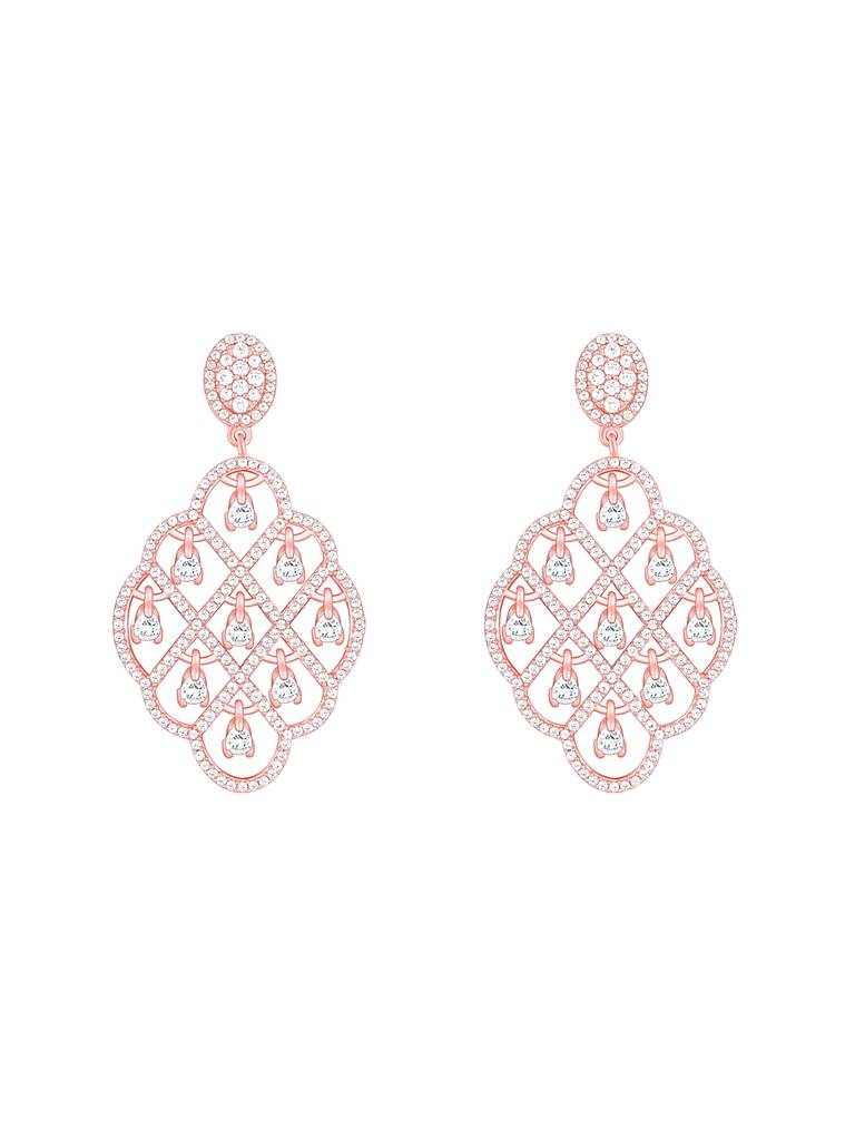 Giva 925 Sterling Silver Rose Gold Bask In The Beauty Earrings