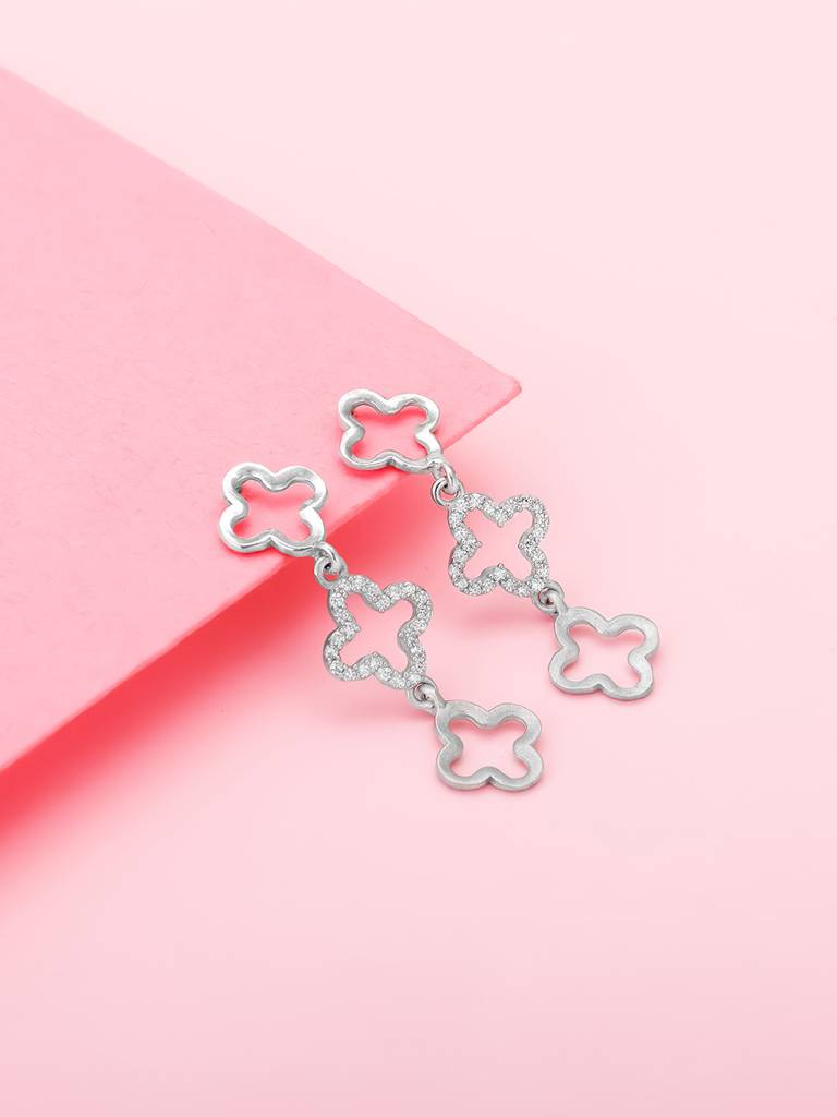 Giva 925 Sterling Silver Celtic Star Earrings