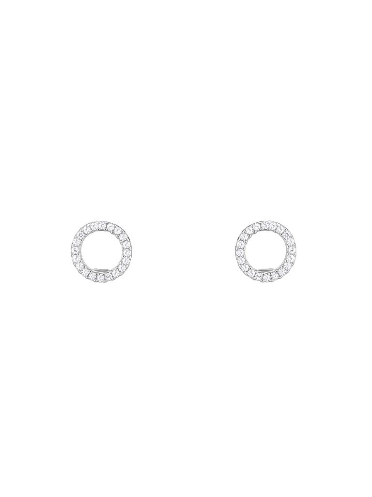 Giva 925 Sterling Silver Circle Of Joy Earrings