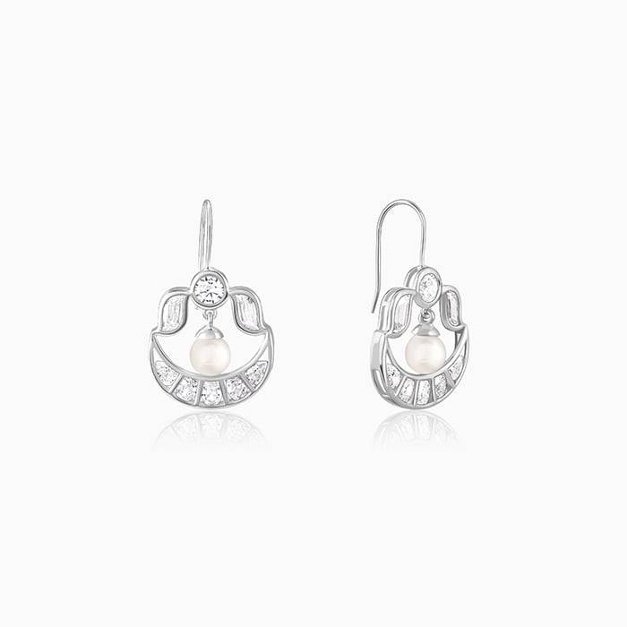 Giva 925 Sterling Silver Ayesha Earrings| Drops To Gift Women & Girls | With Certificate O : ER02419