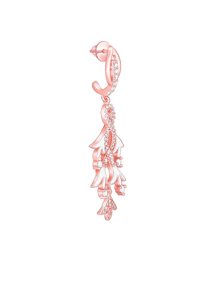 Giva 925 Sterling Silver Bhumi Rose Gold Dance Of Musli Earrings