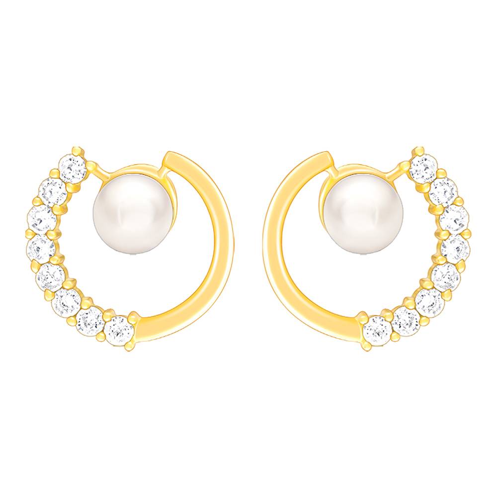 Giva 925 Silver Golden Encanto Earrings : ER02441