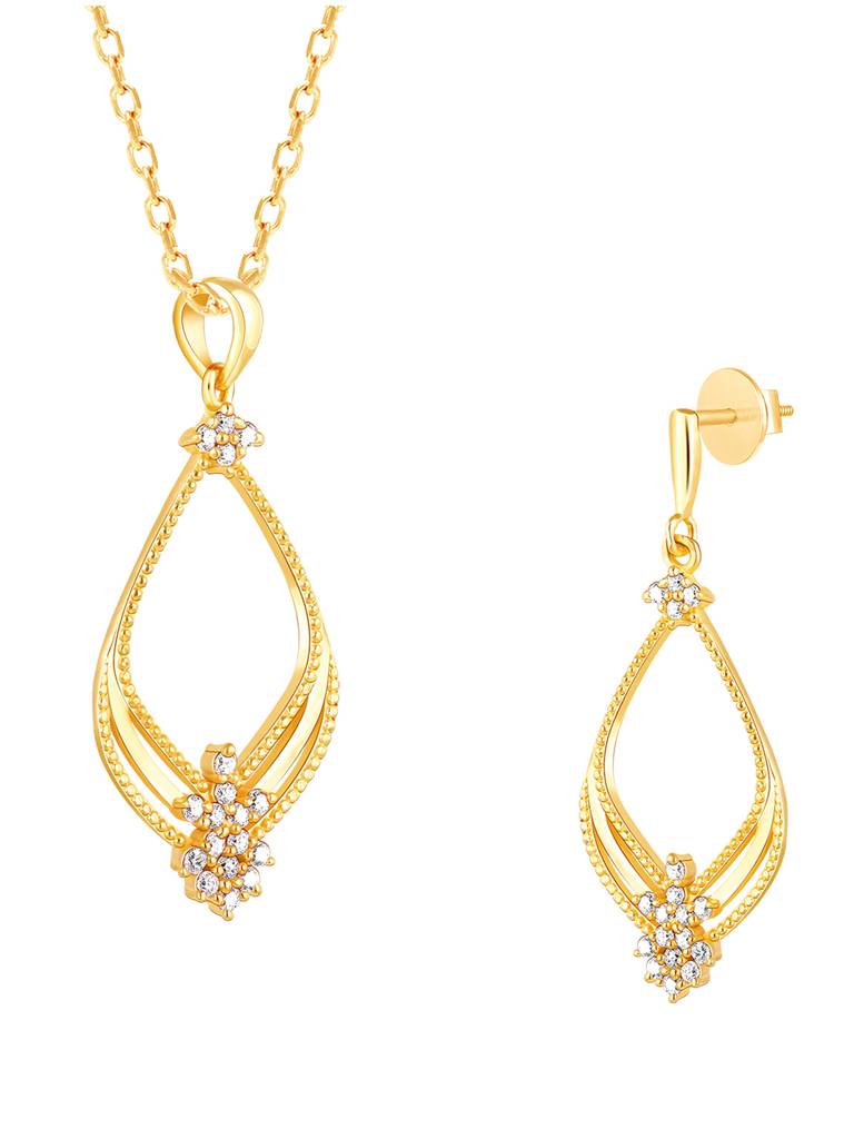 Giva 925 Sterling Silver Golden Princess Set