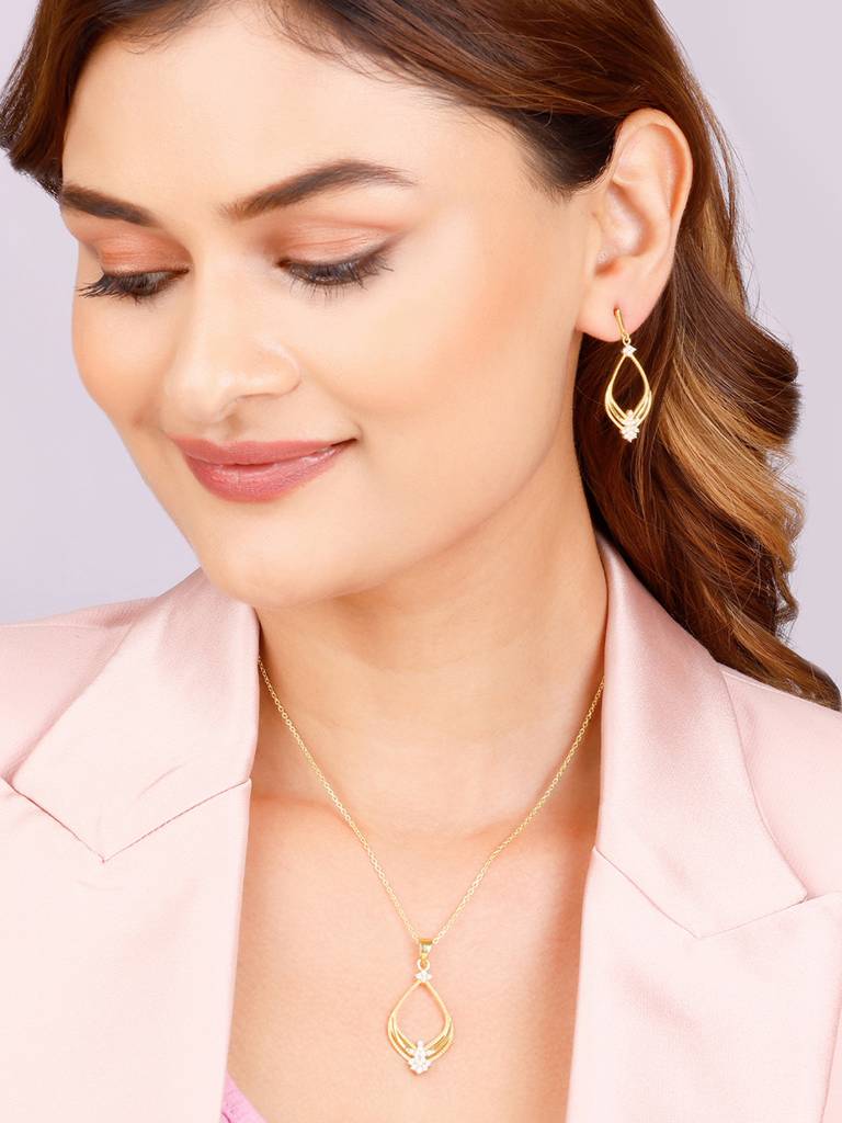 Giva 925 Sterling Silver Golden Princess Set