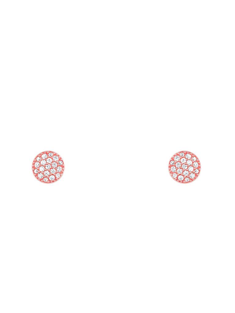 Giva 925 Sterling Silver Bhumi Rose Gold Layered Mountain Ebony Studs