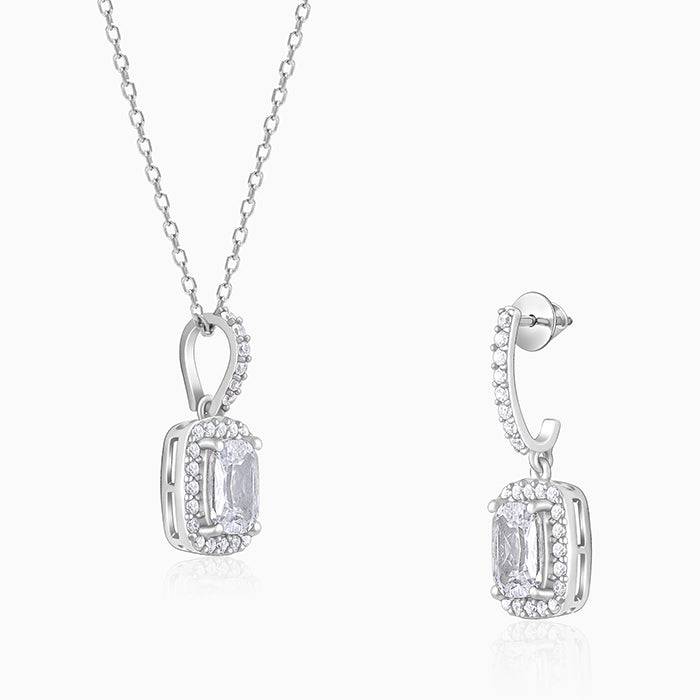 Giva 925 Sterling Silver Vesper Set| Gifts For Women And Girls | With Certificate Of Authe : ER02526PD02285