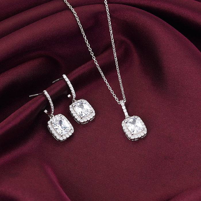 Giva 925 Sterling Silver Vesper Set| Gifts For Women And Girls | With Certificate Of Authe : ER02526PD02285