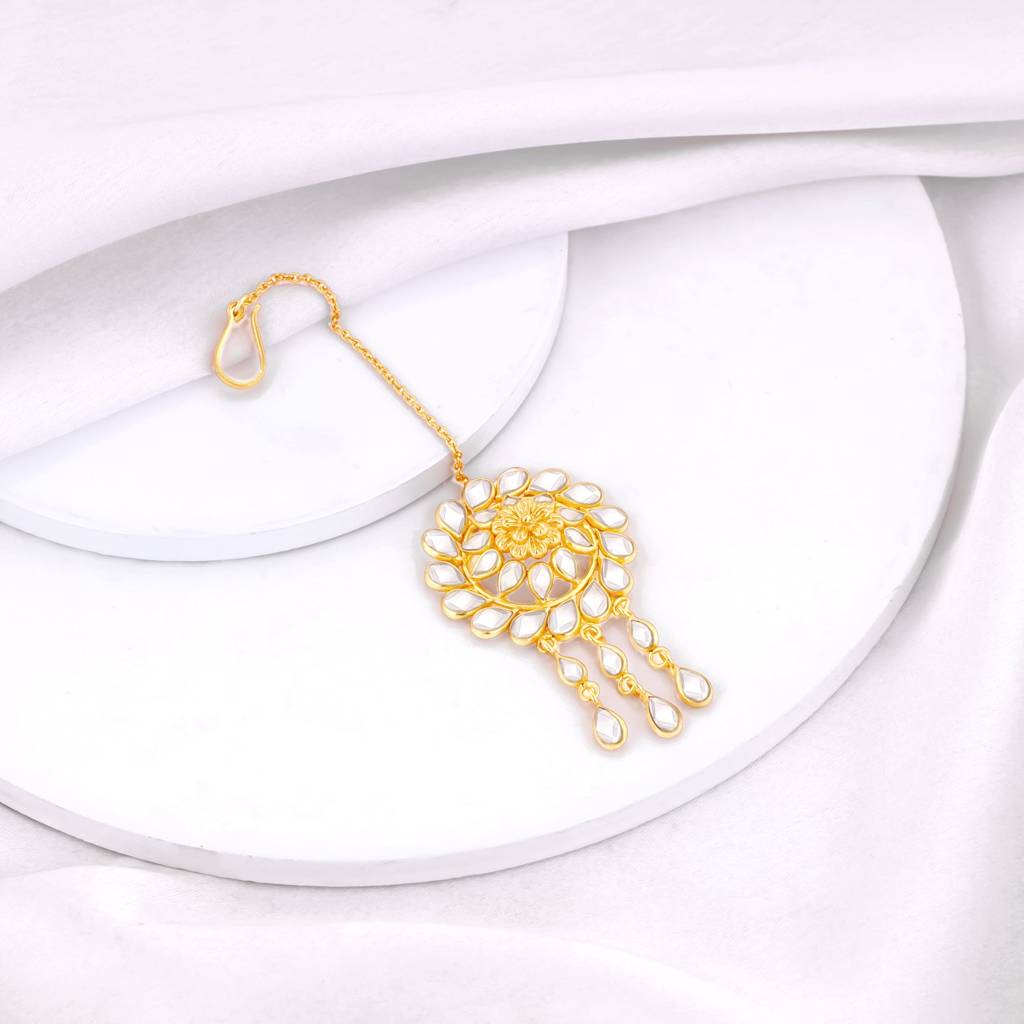 Giva 925 Sterling Silver Sajh Dhaj Ke Set| Gifts For Women And Girls | With Certificate Of : ER02541PD02296MT03