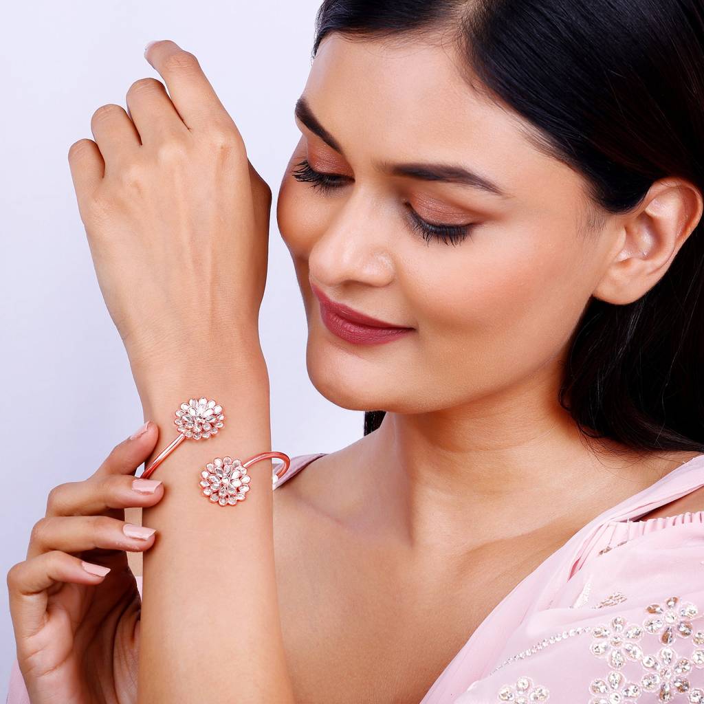 Giva 925 Sterling Silver Veere Di Wedding Set| Gifts For Women And Girls | With Certificat : ER02543R01616BR0937