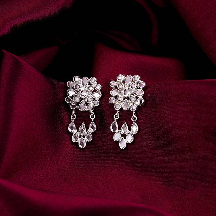 925 Silver Sawarne Lage Earrings For Women : ER02548