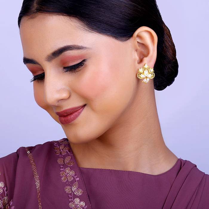 925 Silver Say Shava Shava Earrings For Women : ER02551