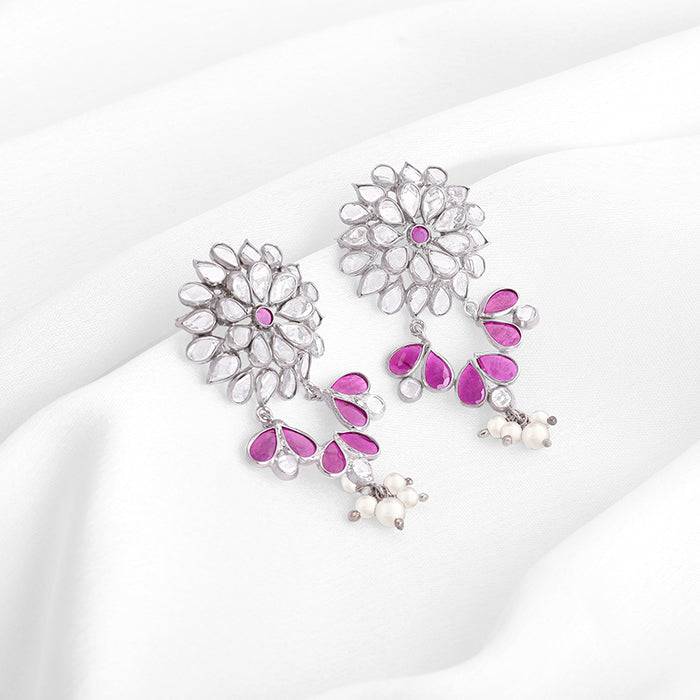 925 Silver Din Shagna Da Earrings For Women : ER02558