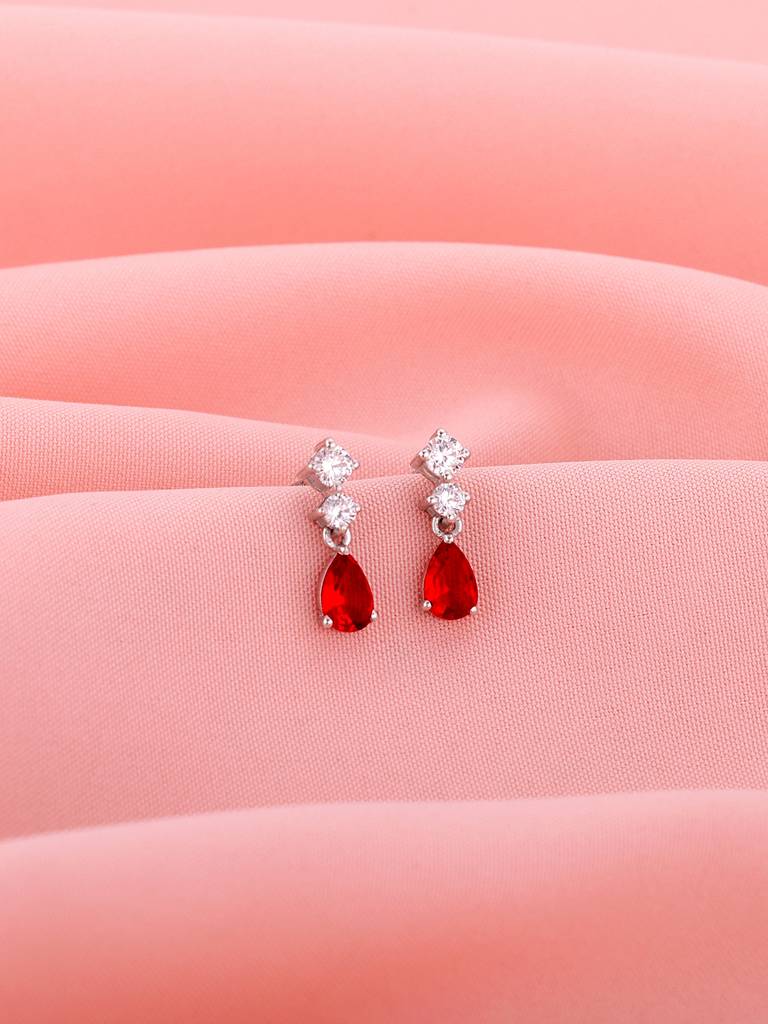 925 Silver We Fell In Love Earrings For Womens And Girls : ER02567