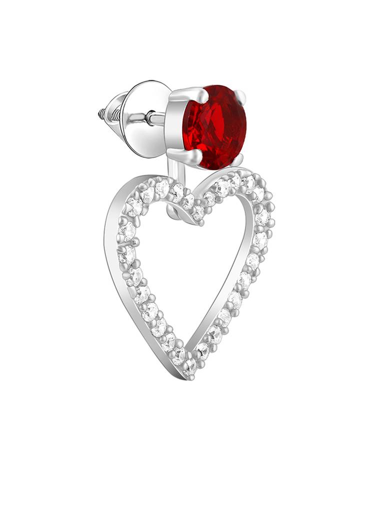 925 Silver Love Actually Convertable Earrings For Womens And Girls : ER02578