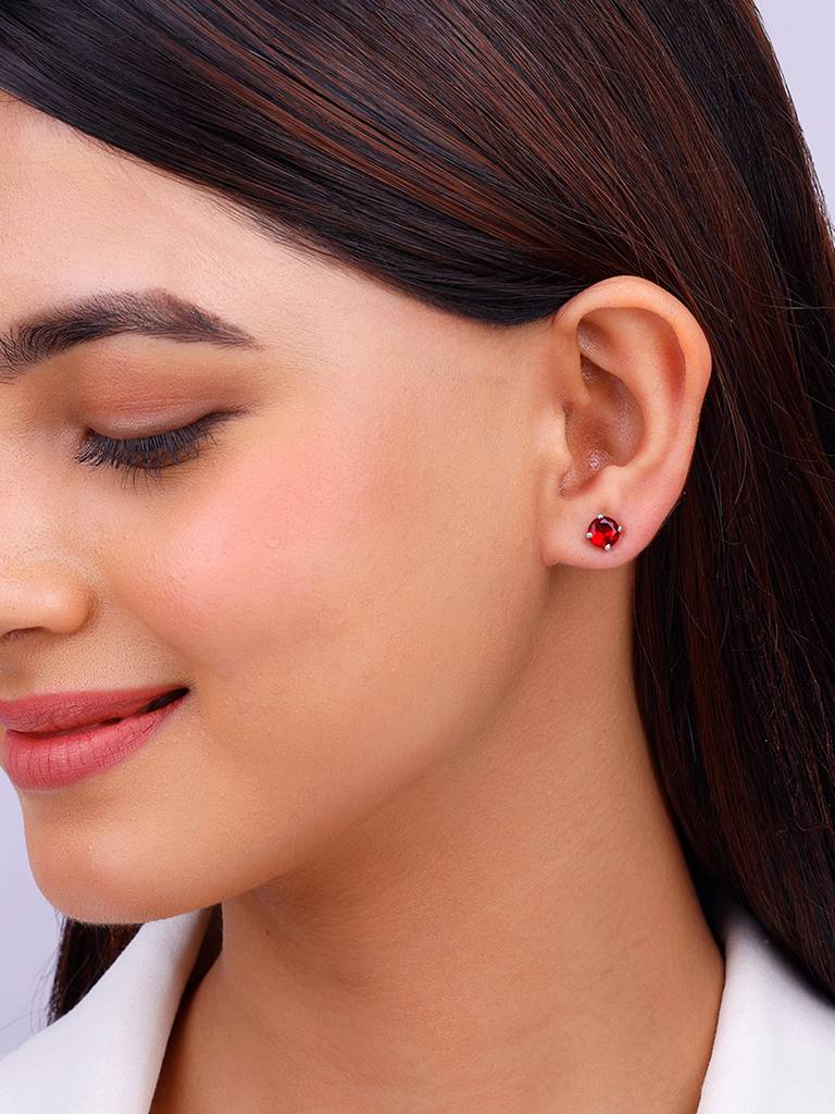 925 Silver Love Actually Convertable Earrings For Womens And Girls : ER02578