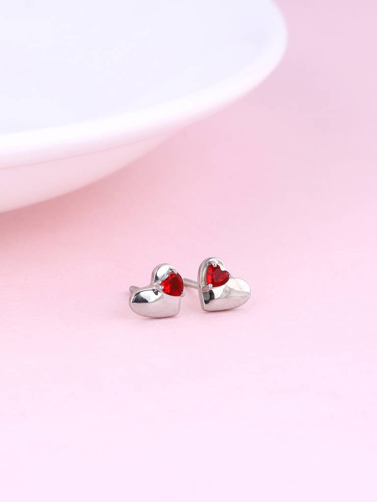 Giva 925 Silver My Heart Earrings : ER02591