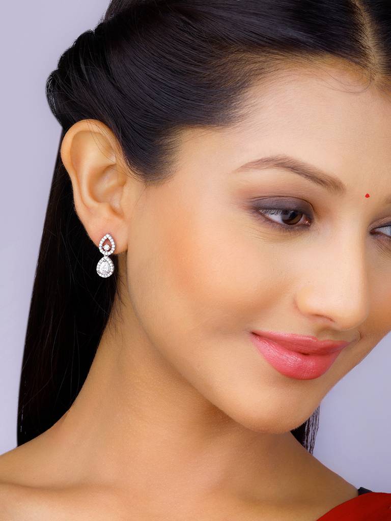 Giva 925 Sterling Silver Alluring Earrings