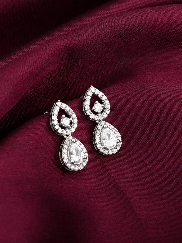 Giva 925 Sterling Silver Alluring Earrings