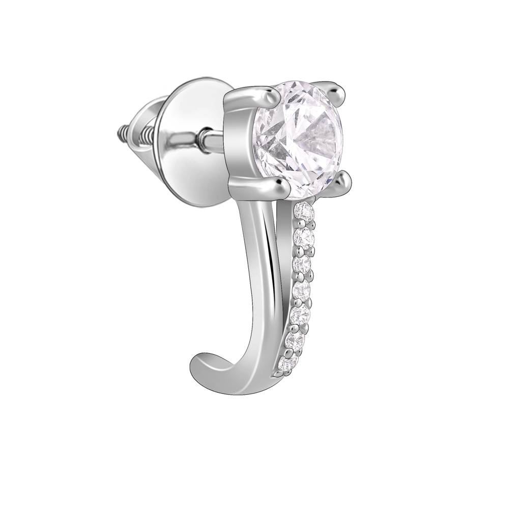 Giva 925 Silver Zircon Excess Earrings| Studs To Gift Women & Girls : ER02653