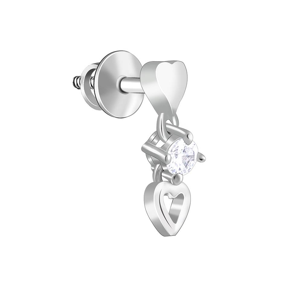 Giva 925 Silver Silly Heart Earrings : ER02654
