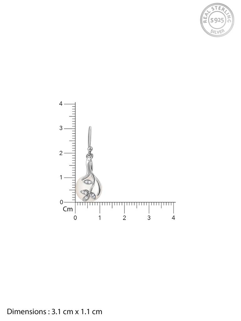 Giva 925 Silver Shinny Pearl Earrings : ER02659