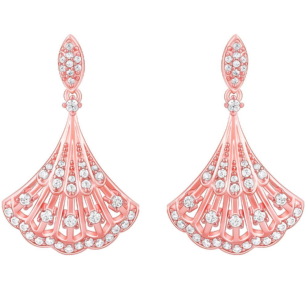 Giva 925 Silver Rose Gold Seashell Earrings : ER02680