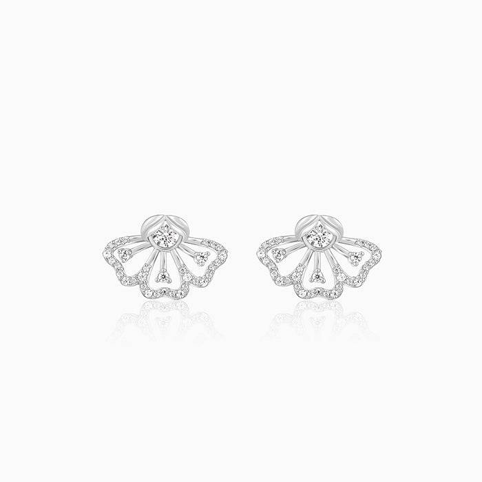 Silver Eyebright Convertible Earrings| Drops To Gift Women & Girls | With Certificate Of A : ER02704