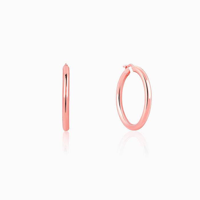 Giva 925 Silver Golden Sparkling Round Hoop Earring : ER02736