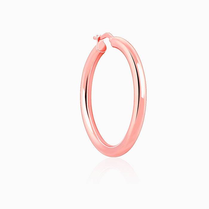Giva 925 Silver Golden Sparkling Round Hoop Earring : ER02736