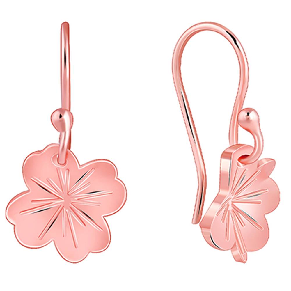 Rose Gold Clover Magic Earrings : ER02767