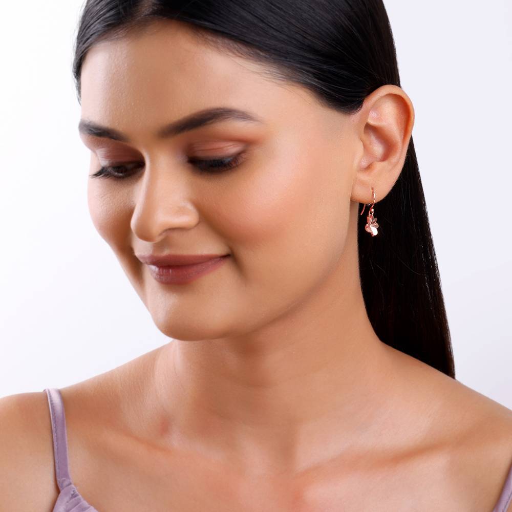 Rose Gold Clover Magic Earrings : ER02767