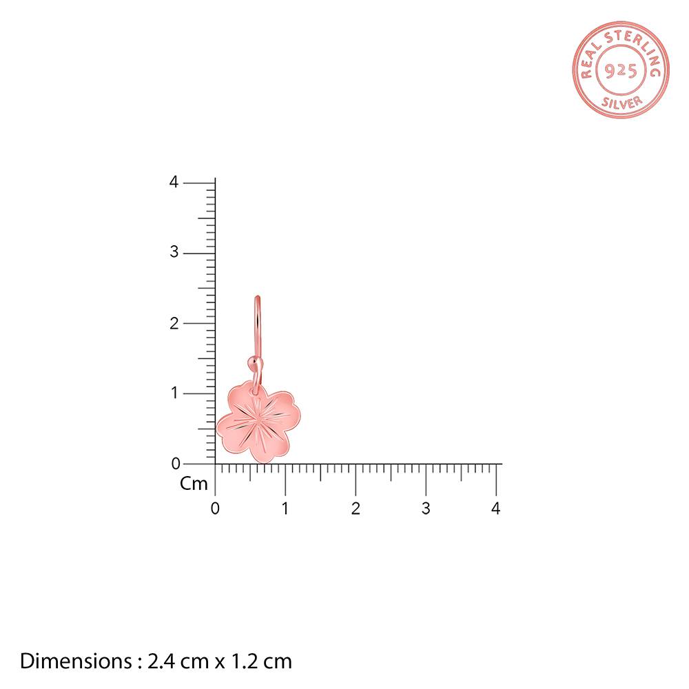 Rose Gold Clover Magic Earrings : ER02767