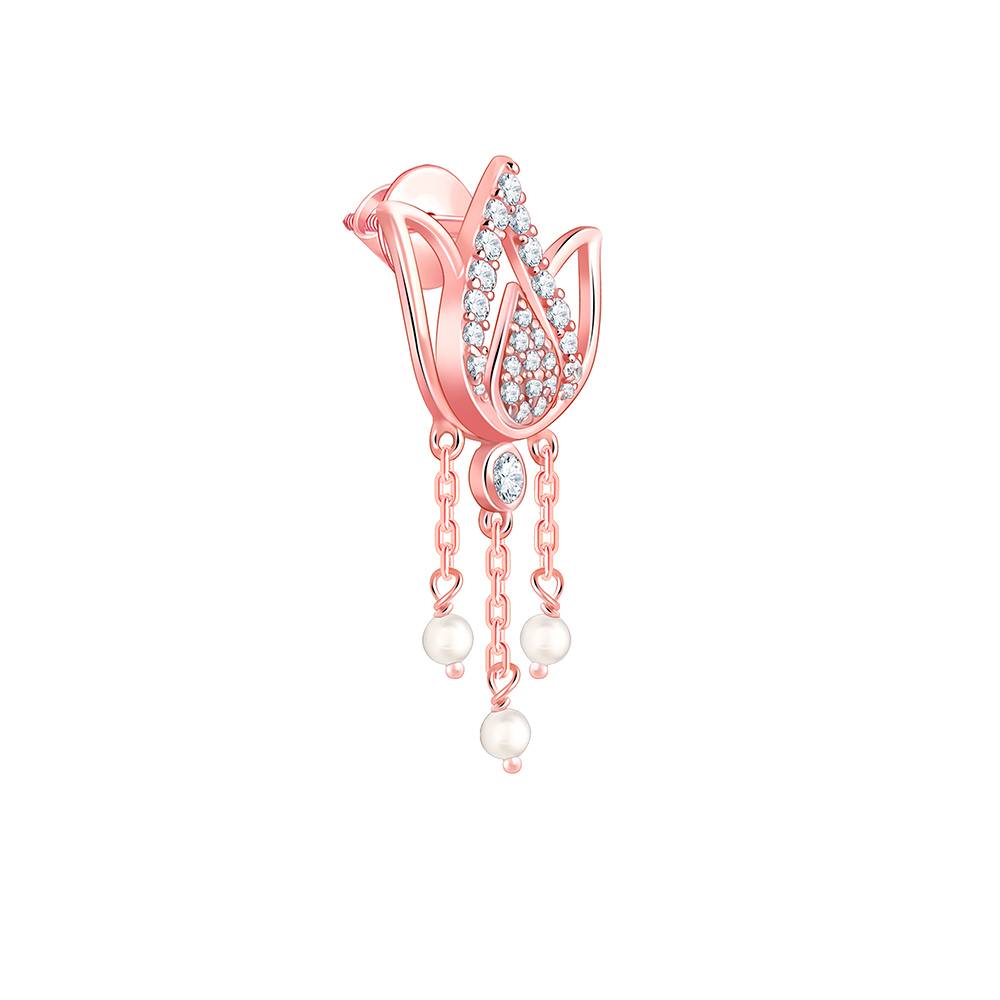 Giva 925 Silver Rose Gold Kamala Earrings : ER02786