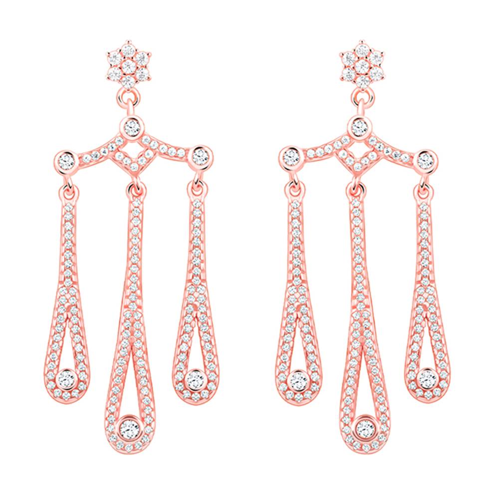 Giva 925 Silver Rose Gold Gleaming Spark Earrings : ER02803