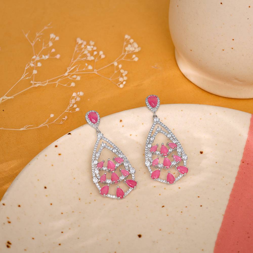 Giva 925 Silver Graceful Drop Earrings : ER02805