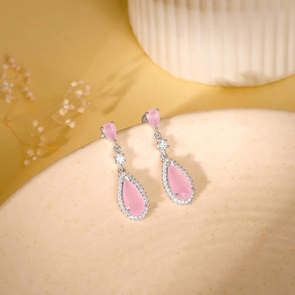 Giva 925 Silver Gleaming Drop Earrings : ER02837