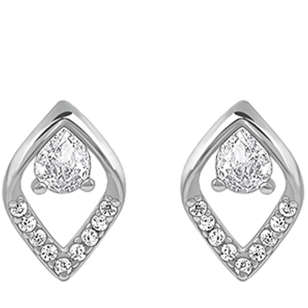 925 Silver Bling Queen Earrings : ER02862