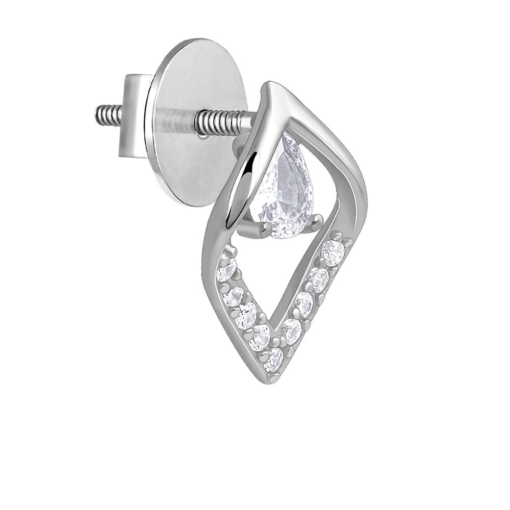 925 Silver Bling Queen Earrings : ER02862