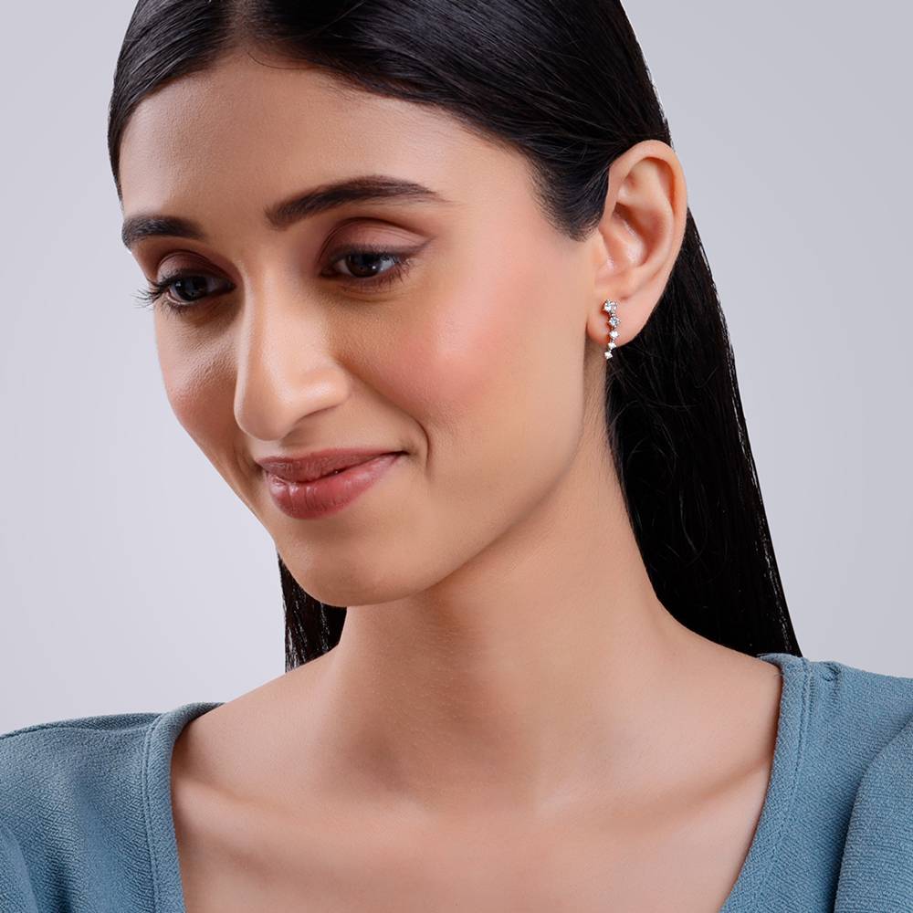 Giva 925 Silver Fashion Rhinestone Earrings : ER02878