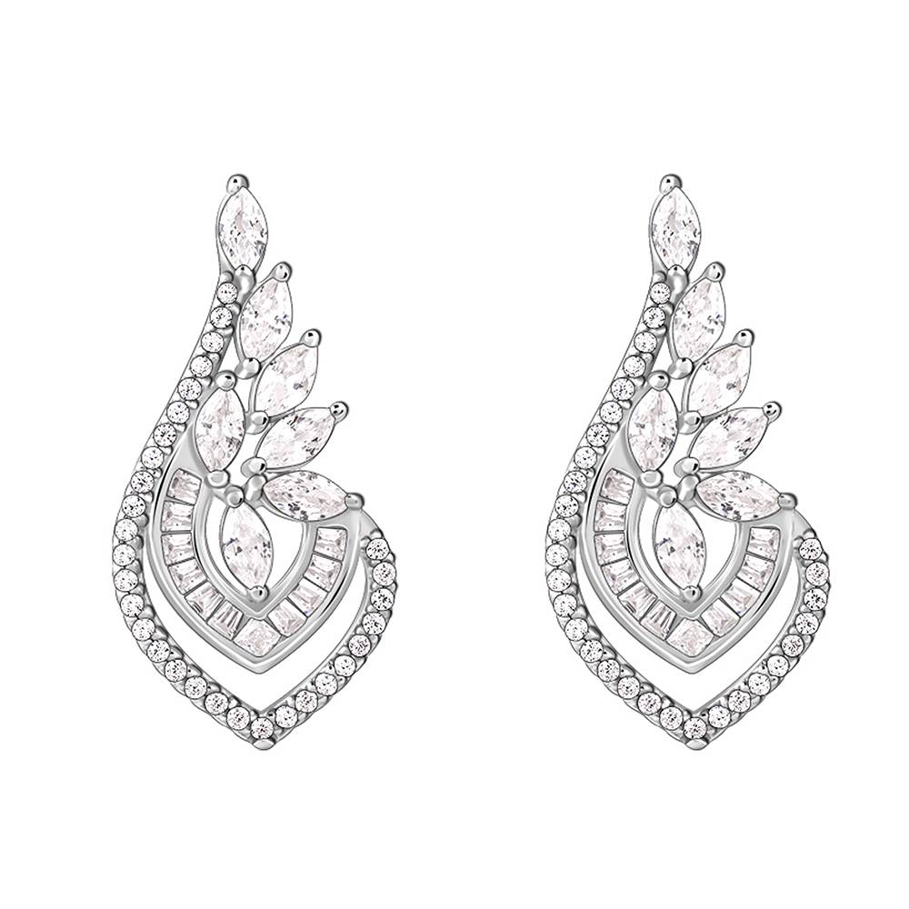 Giva 925 Silver Wing It Earrings| Studs To Gift Women & Girls | With Certificate Of Authenticity And 925 Stamp | 6 M : ER02881